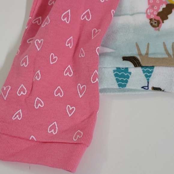 New! Set of 2 Carter's Toddler & Baby Matching Pajama Princess Long Slee… - Picture 11 of 11